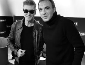 Etienne Daho et Nikos Aliaga en 2013.
