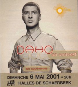 Etienne Daho affiche du Tour de l'été sans fin