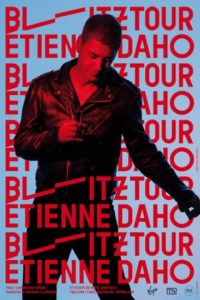 Affiche de la tournée BlitzTour d'Etienne Daho.