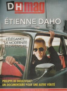 Etienne Daho en couverture du magazine lifestyle DHMag en mai 2023.