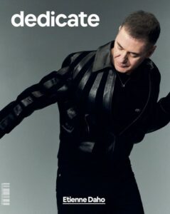 Etienne Daho en couverture de la revue Dedicate en août 2023.