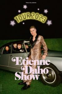 Affiche tournée Étienne Daho Show 2023