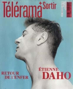 Etienne Daho en couverture de Télérama en 2013.