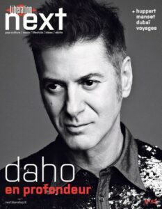 Etienne Daho en couverture de Next Libération en 2014.